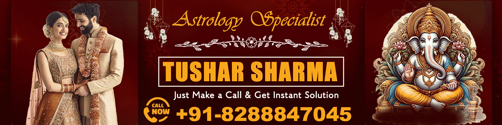 Astrologer Tushar Sharma Ji +91-8288847045